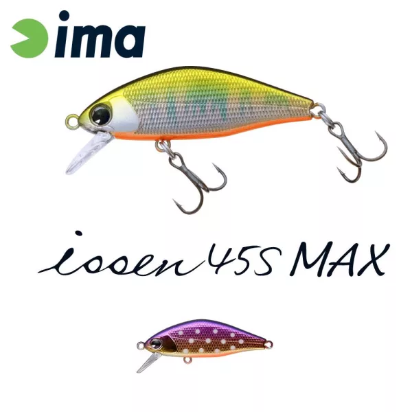Ima Issen 45S MAX 4,5cm 4gr 012 Char Wobbler