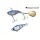 Major Craft Jigpara Spin 3,9cm 12gr #001 Iwashi Leurre