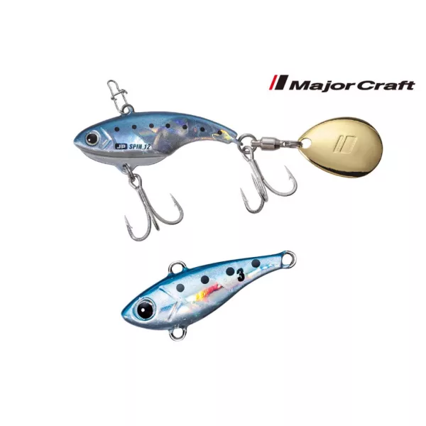 Major Craft Jigpara Spin 3,9cm 12gr #001 Iwashi Leurre