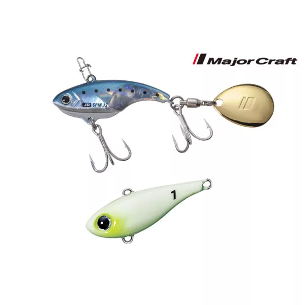 Major Craft Jigpara Spin 3,9cm 12gr #019 All Glow Leurre