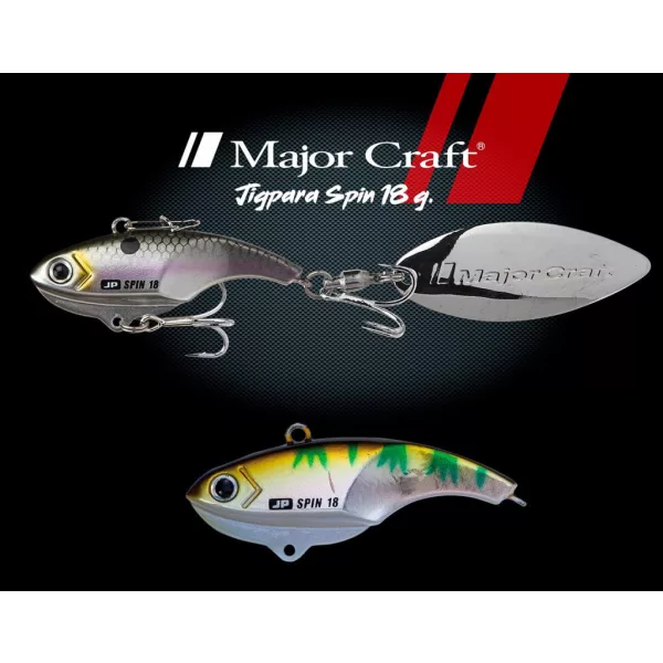 Major Craft Jigpara Spin FW 4,3cm 18gr #001 Oikawa Leurre