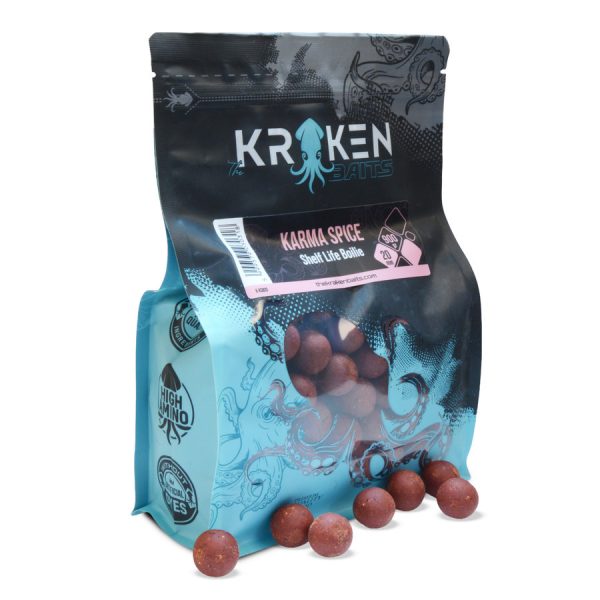 The Kraken Baits Karma Spice Shelf Life Fűszeres 20mm Bojli 900gr