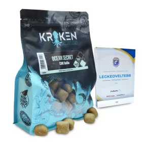   The Kraken Baits Ocean Secret Shelf Life Cube Hal-Kagyló 24x20mm Bojli 900gr