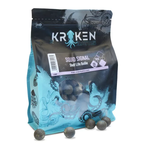 The Kraken Baits Squid Signal Shelf Life Tintahal 16mm Bojli 900gr