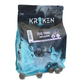   The Kraken Baits Squid Signal Shelf Life Tintahal 24mm Bojli 900gr