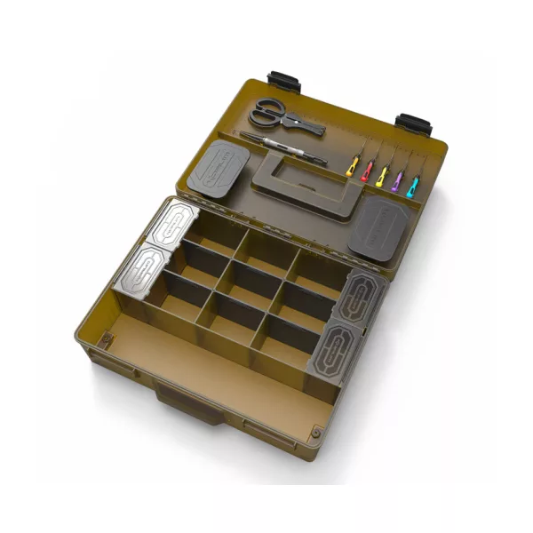 Korum Mega Blox Fully Loaded Boîte de matériel garnie