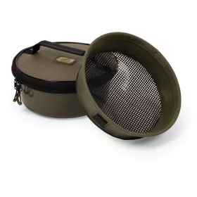   Korum EVA Solid Groundbait Bowl & Riddle Bol et tamis pour amorce