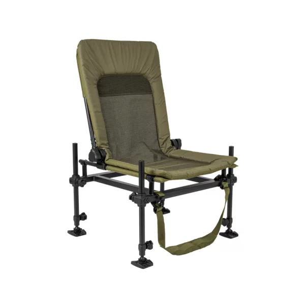 Korum Supa Lite Stretch Feeder Chair S23 Chaise Feeder 110-138x57x66cm