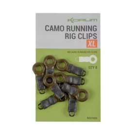 Korum Xl Running Rig Clips Agrafe émerillon