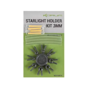   Korum Starlight Holder Kit 3mm Adaptateur de bâton lumineux accessoire