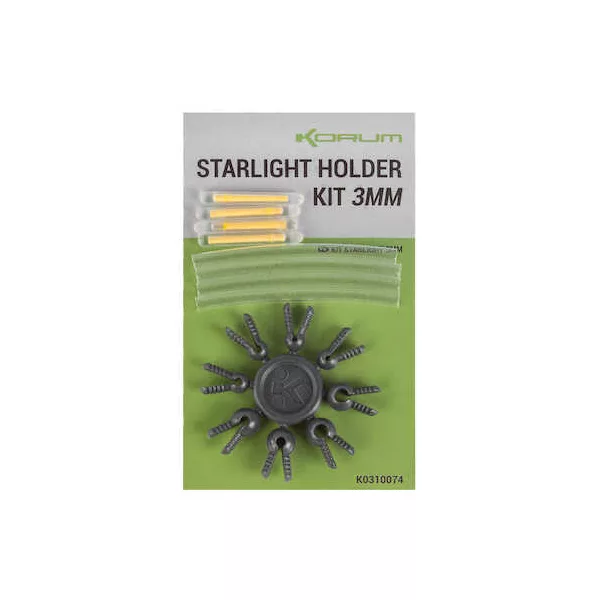 Korum Starlight Holder Kit 3mm Adaptateur de bâton lumineux accessoire