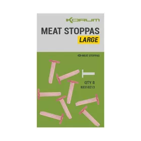 Korum Meat Stoppas Large Arrêt de chair à pâté Grand