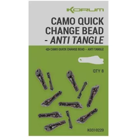 Korum Camo Quick Change Bead Anti Tangle Connecteur rapide