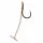 Korum Quickstop Hook Hairs 12 Hameçon Bas de Ligne Monofil à œillet avec ardillon 4 pièces