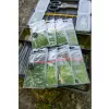 Korum Quickstop Hook Hairs 12 Hameçon Bas de Ligne Monofil à œillet avec ardillon 4 pièces