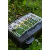 Korum Quickstop Hook Hairs 12 Hameçon Bas de Ligne Monofil à œillet avec ardillon 4 pièces