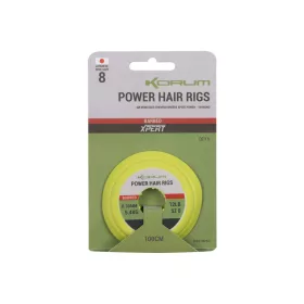   Korum Power Hair Rigs 10 BD Hameçon Monté à Boucle, Barbelé 6 pièces