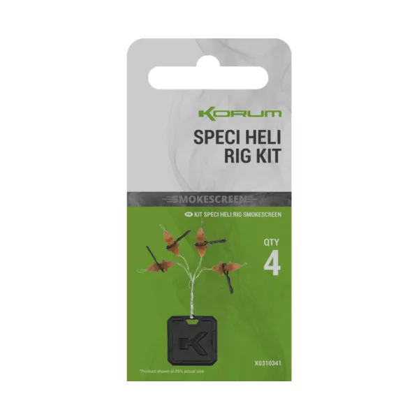 Korum Smokescreen Speci Heli Rig Kit 4db