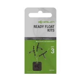 Korum Smokescreen Ready Float Kits Agrafe Rapide 3pcs