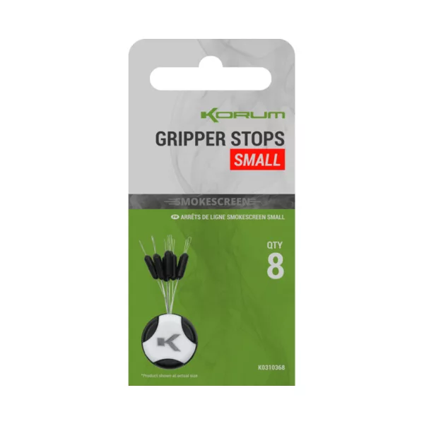 Korum Smokescreen Gripper Stops Small Butoir 8pcs
