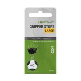 Korum Smokescreen Gripper Stops Large Butoir 8pcs