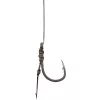 Korum Power Braid Spiked Method Hair Rigs 8 Füles, Szakállas Fonott Előkötött Horog Csalitüskével 8db