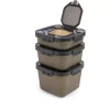 Korum Click Lock Bait Tub Csalis Doboz 3pt