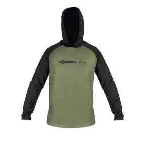   Korum - Dri-active Hooded Longsleeve T-shirt - T-shirt à manches longues - XXL