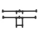Korum Deluxe River Tripod 3 Rod Wide Folyóvízi Bottartó Állvány