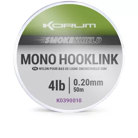   Korum Bas de ligne mono Smokeshield - 4lb/0.20mm Bas de ligne