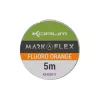 Korum Marka Flex Fluoro Bas de ligne monofilament orange 5m