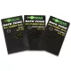 Korda Safe Zone 4mm Rubber Bead Brown - 25 pcs - perle en caoutchouc