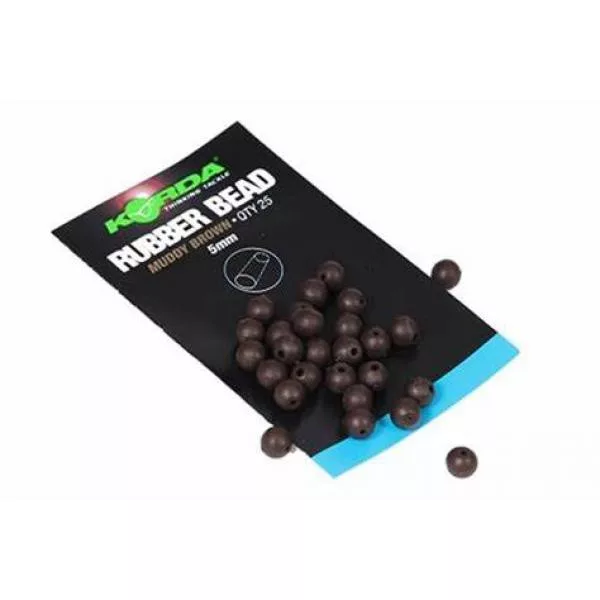 Korda Perle Caoutchouc 5mm Marron