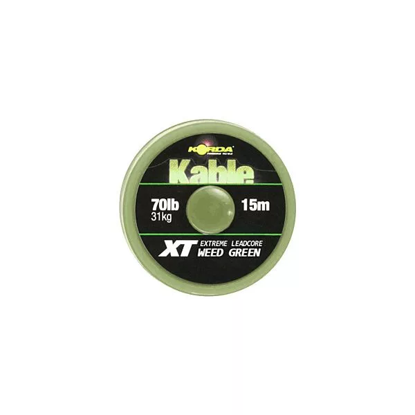 Korda Kable XT Extreme Leadcore 70lb 15m Green