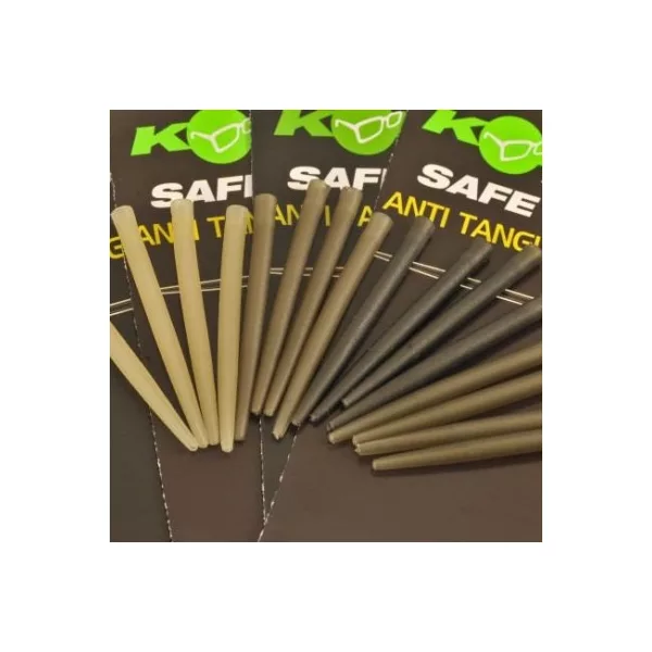 Korda Manchon Anti-Emmêlement pour Bas de Ligne - Kaki - tube anti-emmêlement