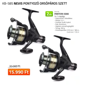 Nevis Paire de moulinets pour la carpe