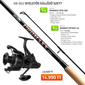 Nevis Nyeletős Süllőző Szett