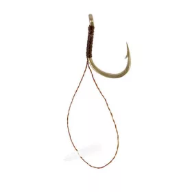   Korum Barbed Hook Hairs With Quickstops - Taille 16 Hameçon monté monofil