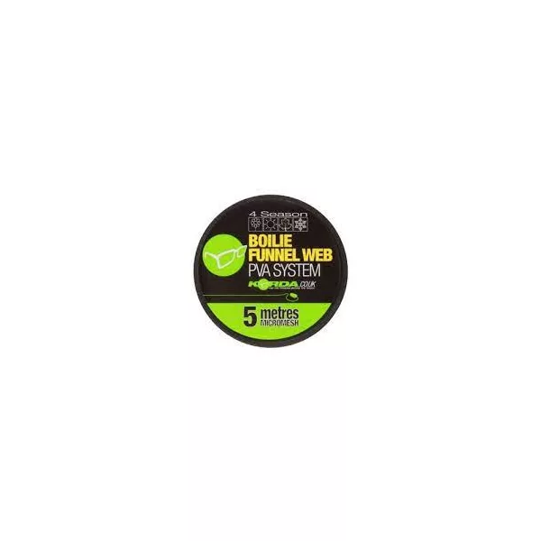 Korda Boilie Funnel Web Micromesh 5 m Refill - recharge PVA