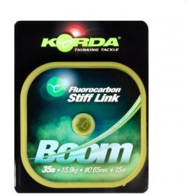   Korda Boom 0.65mm (15m) - bas de ligne fluorocarbone à sertir pour bouillette