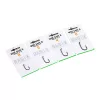 Korda Basix Wide Gape Barbless 4 Hameçon sans ardillon avec œillet, 10 pièces