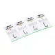 Korda Basix Wide Gape Barbless 6 Hameçon sans ardillon avec œillet, 10 pièces