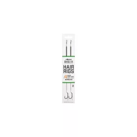 Hameçon pré-monté Korda Basix Hair Rigs Wide Gape 8B 18lb