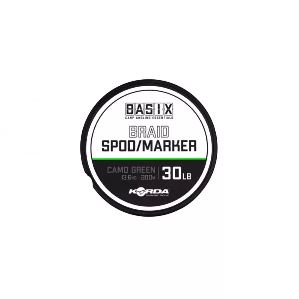 Tresse principale Korda Basix Spod Marker Braid 30lb 200m
