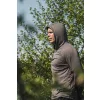 Korda Charcoal UPF Hooded Top Hosszú Ujjú UV Póló 4XL