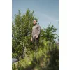 Korda Charcoal UPF Hooded Top Hosszú Ujjú UV Póló 4XL