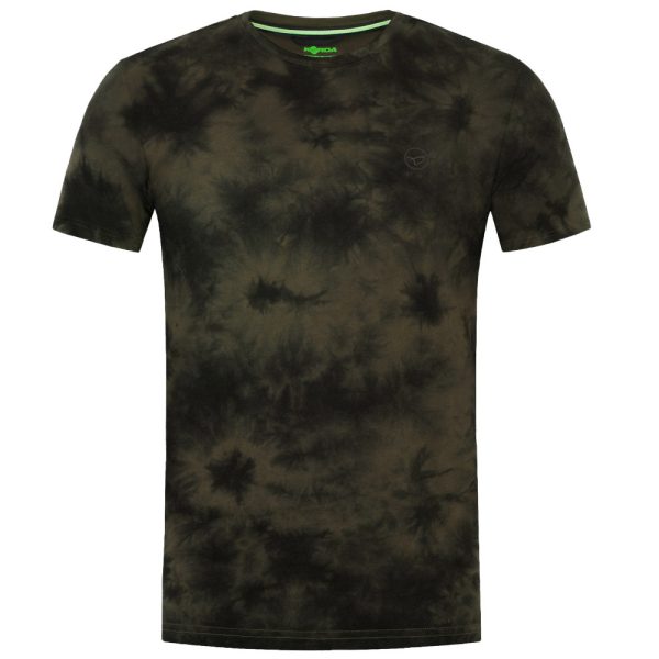 T-shirt Korda Tie Dye Dark Olive 3XL