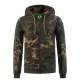 Korda Sweat à capuche zippé Dark Kamo XL