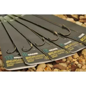   Korda Krank ready rig barbed size 2 - bas de ligne hameçon à carpe pré-noué