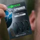 Korda Sections d'hameçon Spinner Krank 4 à œillet, Hameçon sans ardillon 3 pièces